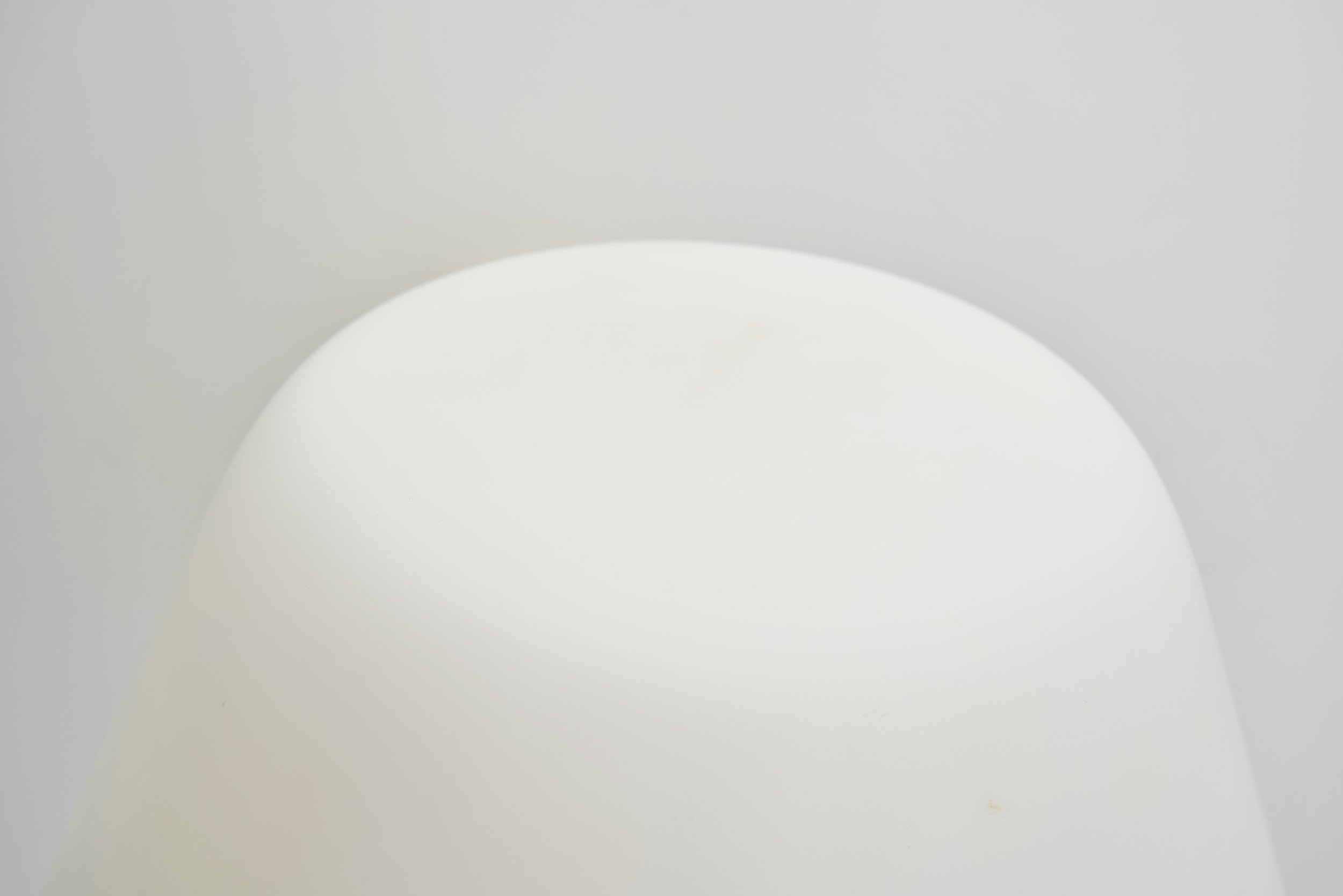 Large Opaline Glass and Brass Wall Lamps by Erik Gunnar Asplund